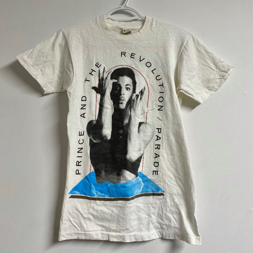 1986 Prince "Parade" Vintage Tour Band Music Tee Shirt 80s 1980s